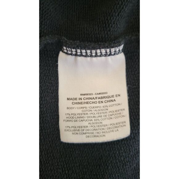 Nike Black Just Do It Full Zip Jacket Hoodie - Picture 5 of 5